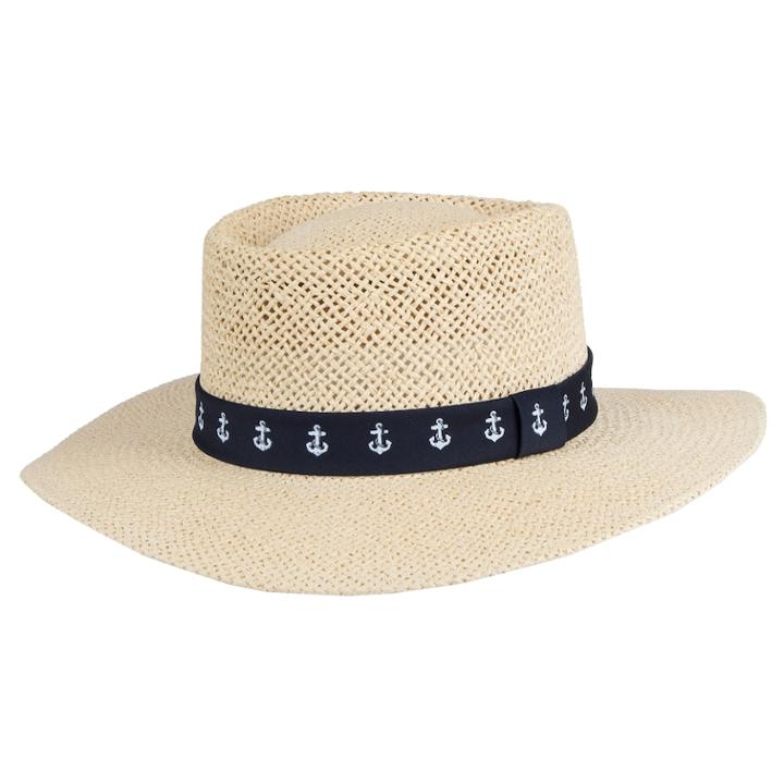 Men's Wembley Straw Gambler Hat, Size: S/m, White