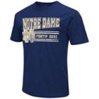 Men's Campus Heritage Notre Dame Fighting Irish Vintage Tee, Size: Large, Blue (navy)