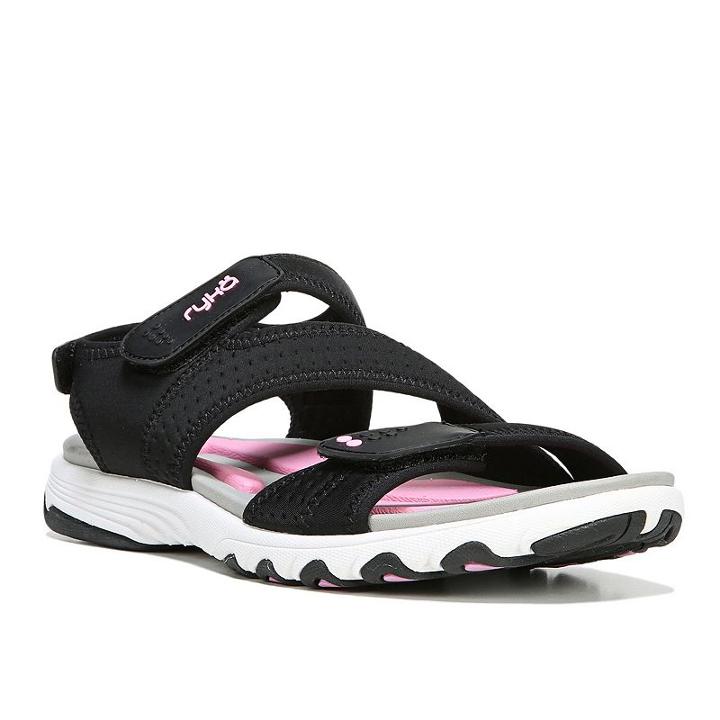 Ryka Dominica Women's Sandals, Size: Medium (9.5), Black