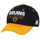 Adult Adidas Boston Bruins Locker Room Flex-fit Cap, Men's, Size: L/xl, Black