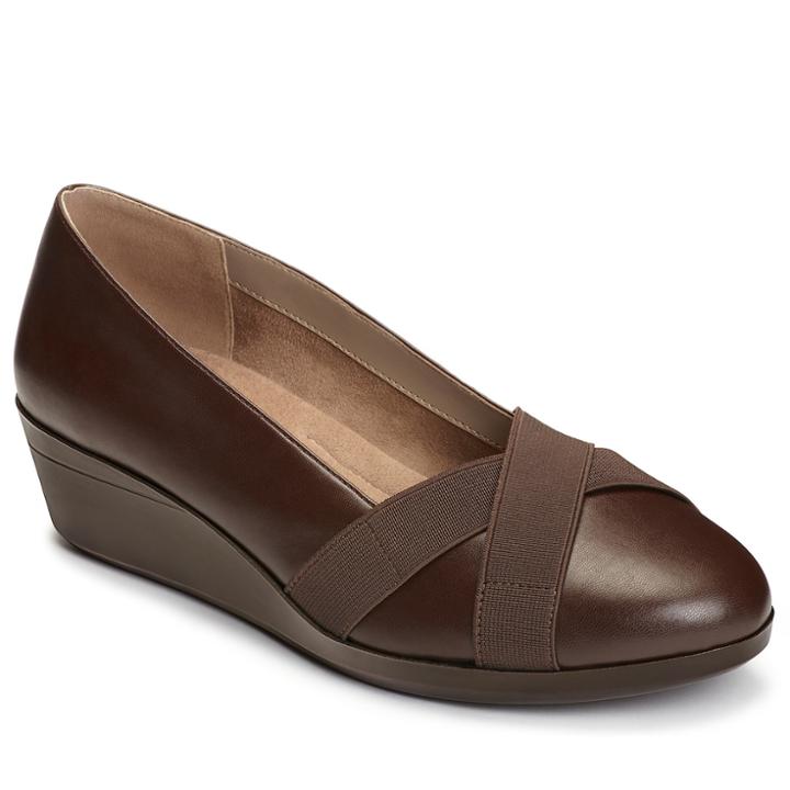 A2 By Aerosoles Truce Women's Wedges, Size: 7 Wide, Brown
