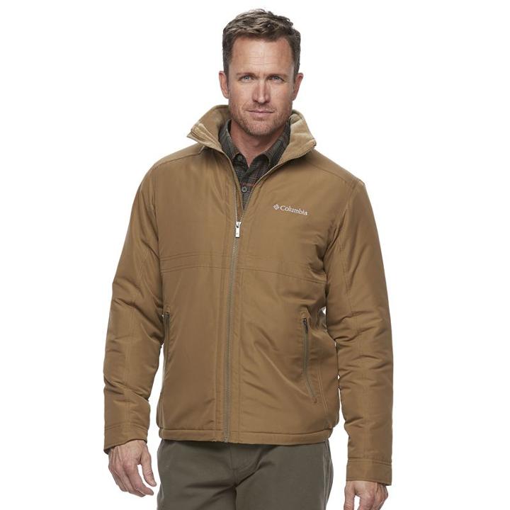 Men's Columbia Northern Voyage Jacket, Size: Large, Lt Brown