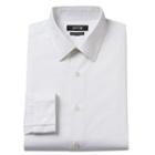 Men's Apt. 9&reg; Extra Slim-fit Dot Stretch Dress Shirt, Size: 17.5-32/33, White