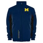 Men's Franchise Club Michigan Wolverines Alpine Reversible Jacket, Size: Medium, Blue (navy)