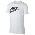 Men's Nike Camoflauge Logo Tee, Size: Large, White