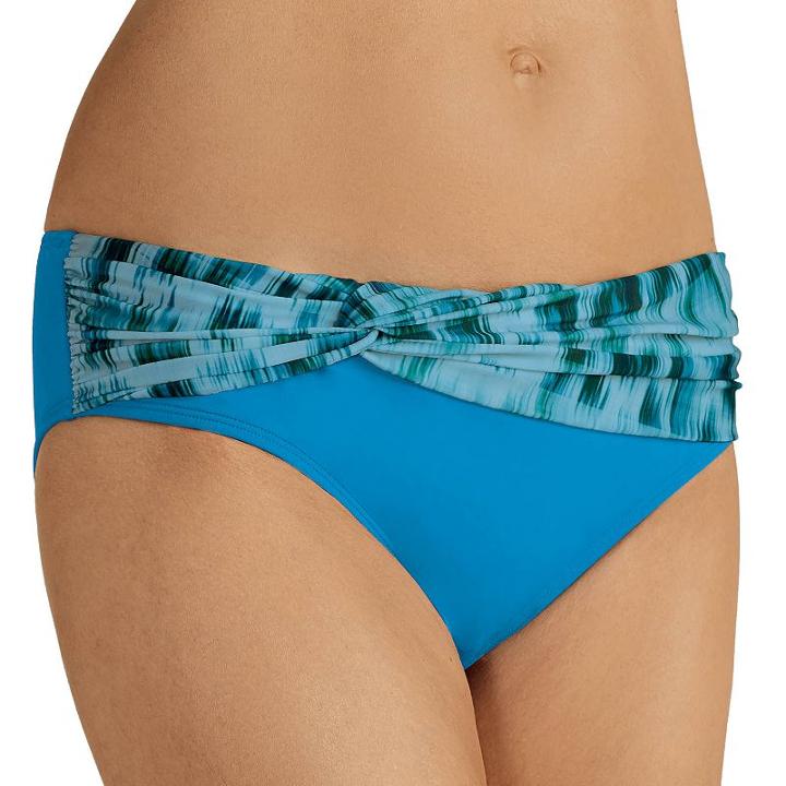 Women's Amoena Animal Print Bikini Bottoms, Size: 12, Ovrfl Oth