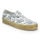 Vans Asher Women's Espadrille Slip-on Shoes, Size: 9, White Oth