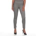 Women's Apt. 9&reg; Pull-on Skinny Dress Pants, Size: 8, Black