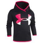 Girls 4-6x Under Armour Dotty Big Logo Hoodie, Size: 5, Black