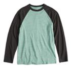 Husky Boys 8-20 Urban Pipeline&reg; Ultimate Raglan Tee, Size: L Husky, Dark Green