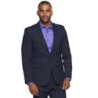 Men's Apt. 9&reg; Extra-slim Fit Stretch Suit Jacket, Size: 46 Long, Blue (navy)