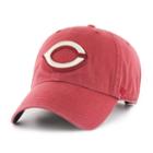 Adult '47 Brand Cincinnati Reds Borderland Clean Up Adjustable Cap, Red