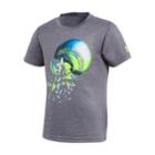 Boys 4-7 Under Armour Exploding Baseball Graphic Tee, Size: 6, Oxford