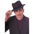 Adult Classic Mobster Costume Hat, Men's, Black