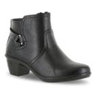 Easy Street Dawnta Women's Ankle Boots, Size: 8.5 N, Black