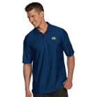 Men's Antigua Georgia Tech Yellow Jackets Illusion Desert Dry Extra-lite Performance Polo, Size: Xxl, Blue (navy)