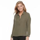 Women's Apt. 9&reg; Dolman Top, Size: Xs, Green