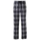 Big & Tall Croft & Barrow&reg; True Comfort Stretch Lounge Pants, Men's, Size: L Tall, Black