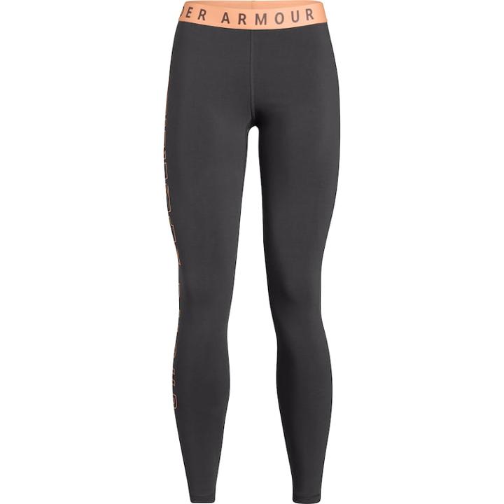 Women's Under Armour Favorite Graphic Low-rise Leggings, Size: Xl, Grey