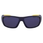 Men's Columbia Utilizer Polarized Sport Wrap Sunglasses, Blue (navy)