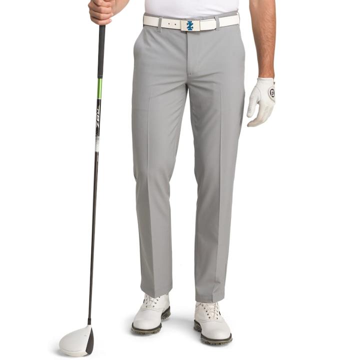 Men's Izod Swingflex Slim-fit Stretch Performance Golf Pants, Size: 32x32, Med Grey