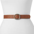 Women's Relic Perforated Reversible Belt, Size: Medium, White Oth