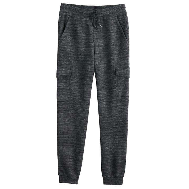 Boys 8-20 Urban Pipeline&reg; Moodern Cargo Jogger Pants, Size: Medium, Grey (charcoal)