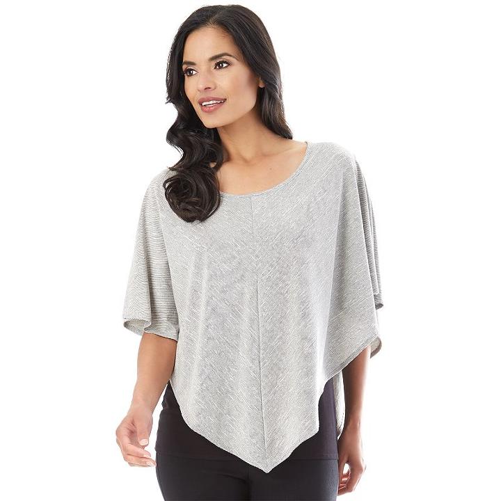 Women's Apt. 9 Texture Popover Top, Size: Medium, Ovrfl Oth