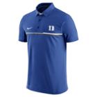 Men's Nike Duke Blue Devils Elite Coaches Dri-fit Performance Polo, Size: Small, Ovrfl Oth