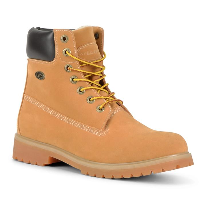 Lugz Convoy Lined Men's Water Resisant Boots, Size: Medium (8), Orange