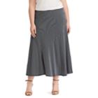 Plus Size Chaps Stripe Skirt, Women's, Size: 1xl, Blue (navy)