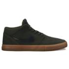 Nike Sb Solarsoft Portmore Ii Mid Men's Skate Shoes, Size: 7, Green