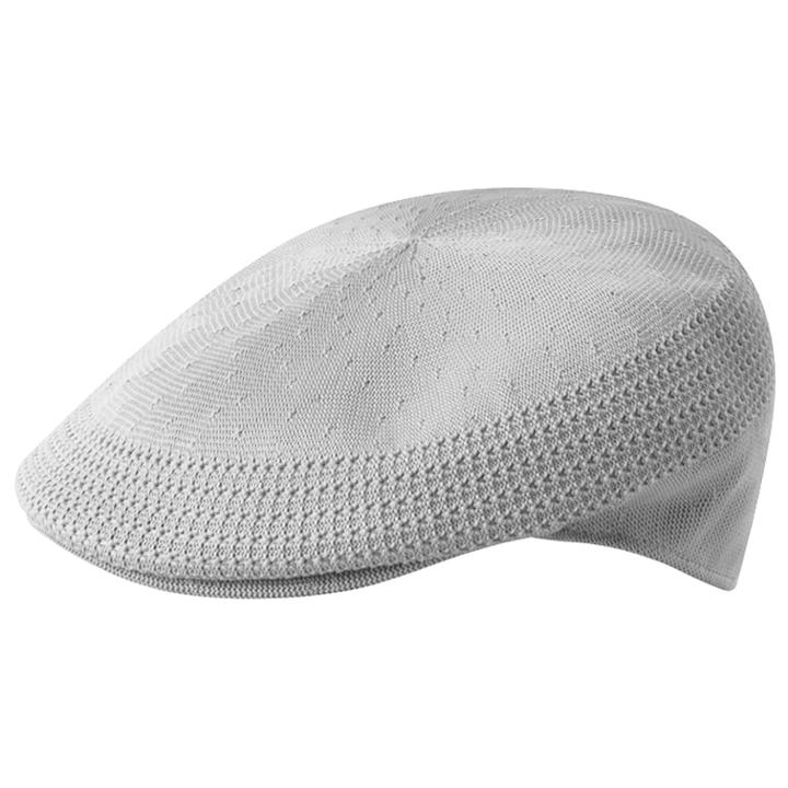 Men's Kangol Tropic 504 Ventair Flat Ivy Cap, Size: Xl, Grey