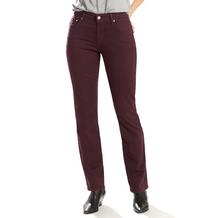 Women's Levi's&reg; 505&trade; Straight Jeans, Size: 30(us 10)m, Brown