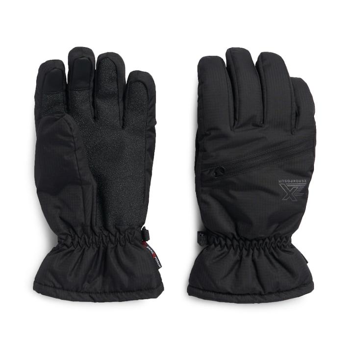 Men's Zeroxposur Max Thinsulate Ski Gloves, Size: Medium/large, Black
