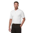 Big & Tall Grand Slam Pique Performance Golf Polo, Men's, Size: 2xb, White