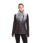 Women's Champion Asymmetrical Puffer Vest, Size: Large, White