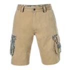 Men's Realtree Earthletics Modern-fit Twill Cargo Shorts, Size: 32, Yellow