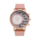 Journee Collection Women's I Love You To The Moon And Back Watch, Size: Large, Pink