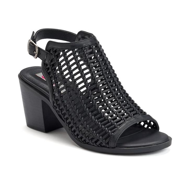 Unleashed By Rocket Dog Celine Women's Slingback Heels, Girl's, Size: 7, Black