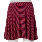Juniors' So&reg; Skater Skirt, Girl's, Size: Medium, Med Red