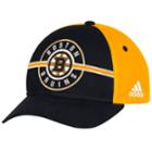 Adult Adidas Boston Bruins Structured Adjustable Cap, Men's, Black