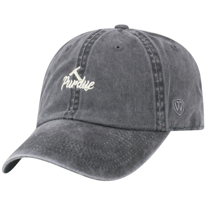 Adult Top Of The World Purdue Boilermakers Local Adjustable Cap, Men's, Grey (charcoal)