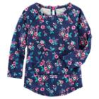 Girls 4-8 Oshkosh B'gosh&reg; Floral French Terry Pullover, Size: 6, Ovrfl Oth