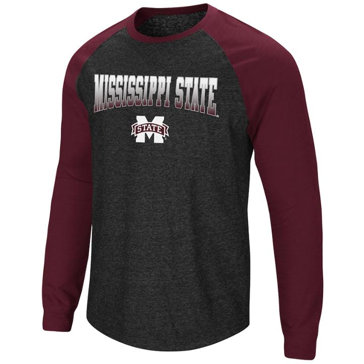 Men's Mississippi State Bulldogs Hybrid Ii Tee, Size: Xxl, Med Grey