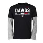 Boys 8-20 Nike Georgia Bulldogs Legend Tee Set, Size: L 14-16, Black