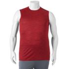 Big & Tall Fila Sport&reg; Tru-dry Space-dyed Performance Muscle Tee, Men's, Size: Xl Tall, Red