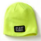 Caterpillar Hi-vis Trademark Logo Knit Beanie - Men, Size: Medium, Dark Red