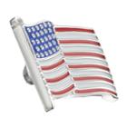 Croft & Barrow&reg; American Flag Lapel Pin, Men's, Multicolor