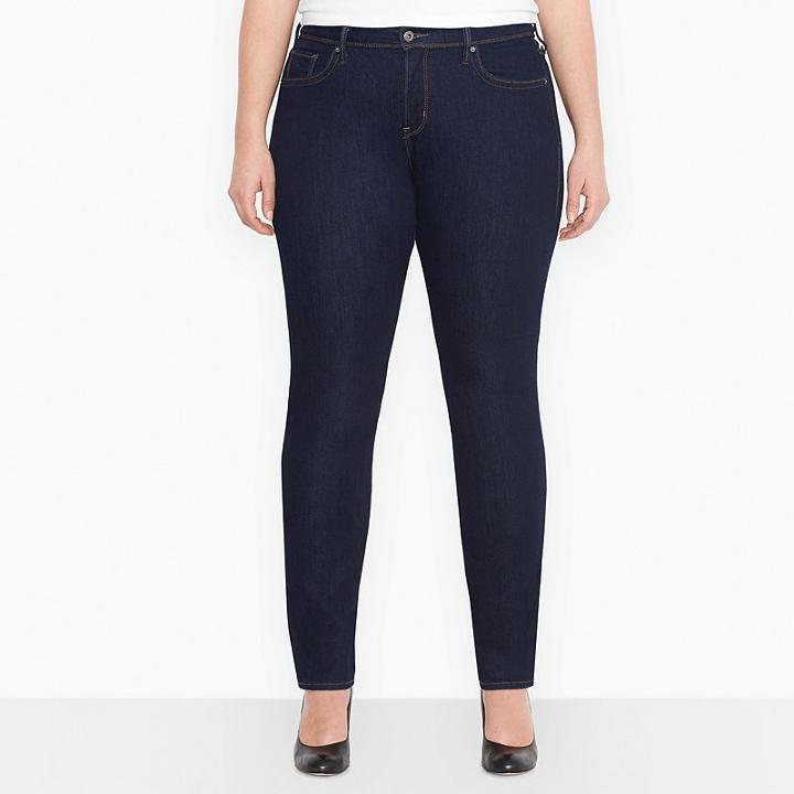 Plus Size Levi's&reg; 512&trade; Skinny Jeans, Women's, Size: 16 - Regular, Dark Blue